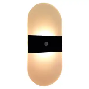 I-Glow Akku-LED-Sensorwandleuchte - Oval