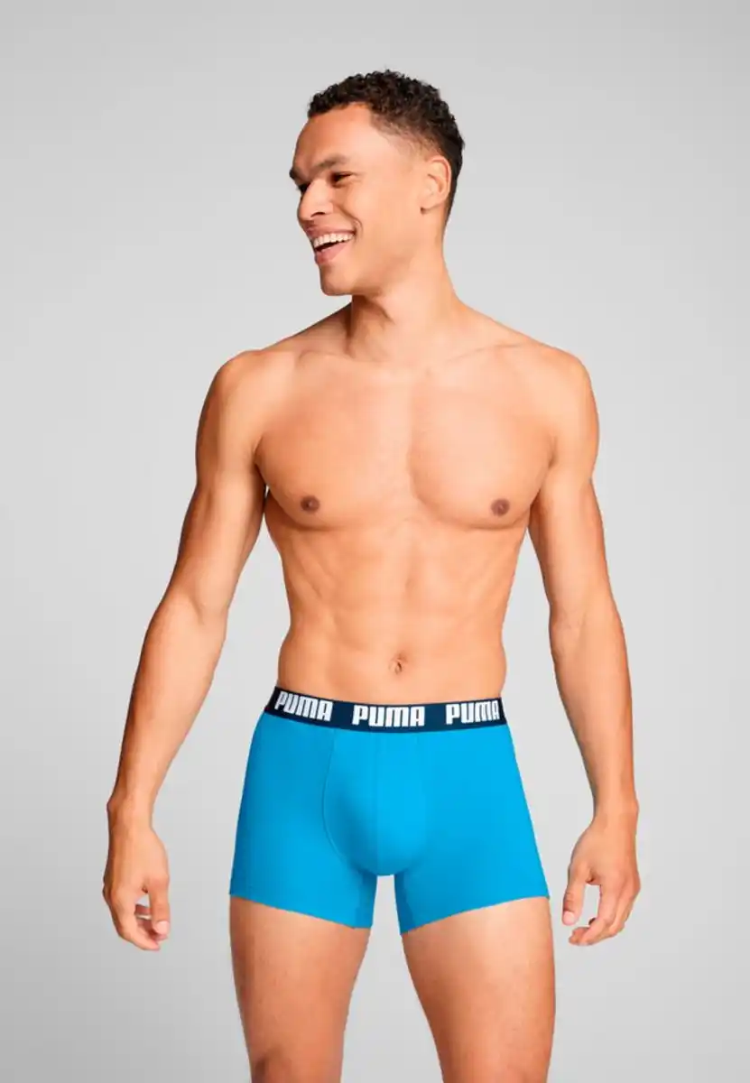 Bild 1 von PUMA Boxershorts PUMA MEN EVERYDAY BASIC BOXERS 2P (Packung, 2er Pack) mit Puma Webbund