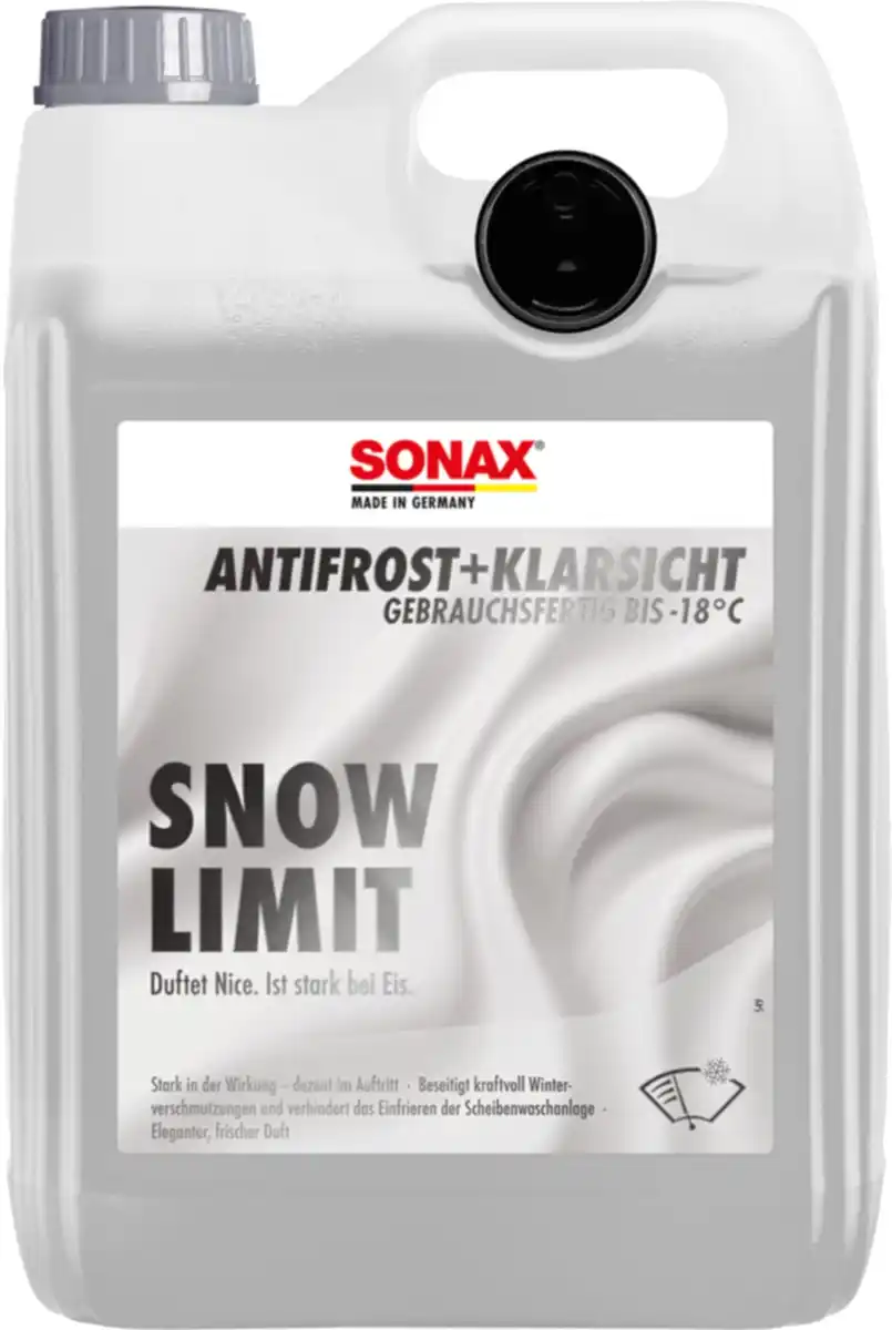 Bild 1 von Sonax Scheibenreiniger Antifrost + Klarsicht Snow Limit bis -18°C gebrauchsfertig 5 L