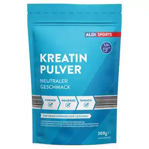 ALDI SPORTS Kreatin Pulver 300 g, Neutral