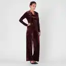 Bild 1 von Damen-Hose aus Samt mit elastischem Bund