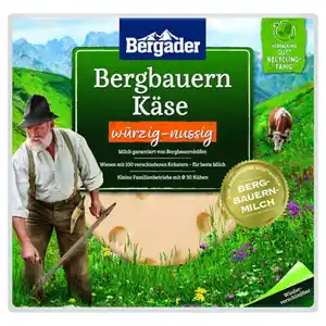 BERGADER Bergbauern Käse 150 g, würzig-nussig