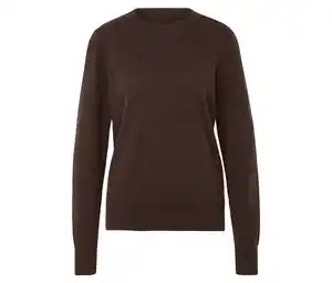 Strickpullover mit Cashmere, braun