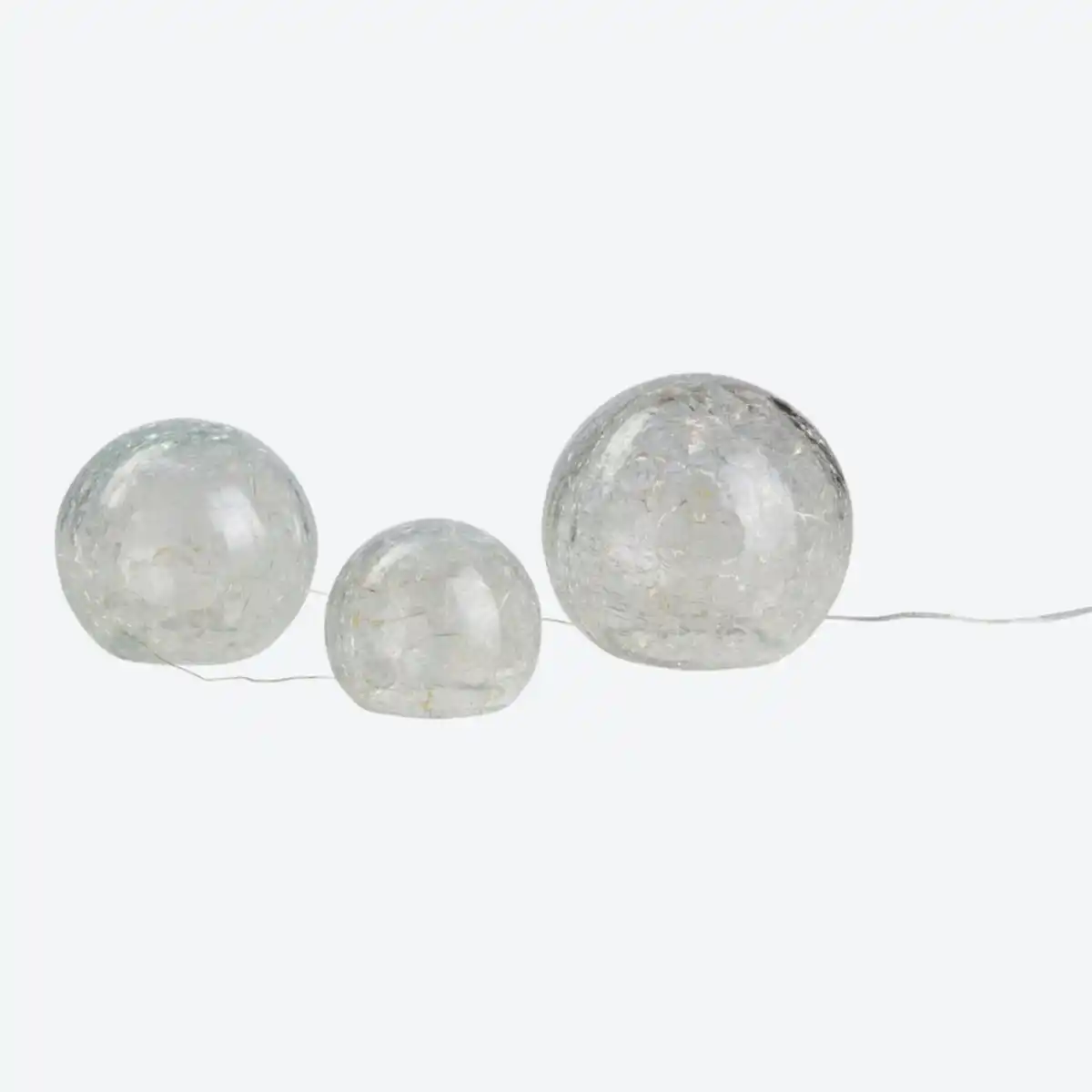 Bild 4 von LED-Glaskugel-Set, 3-teilig