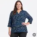 Bild 1 von Damen-Bluse aus Viskose, große Größen