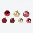 Bild 2 von Weihnachtskugel-Set, 41-teilig, Ø ca. 6/8 cm