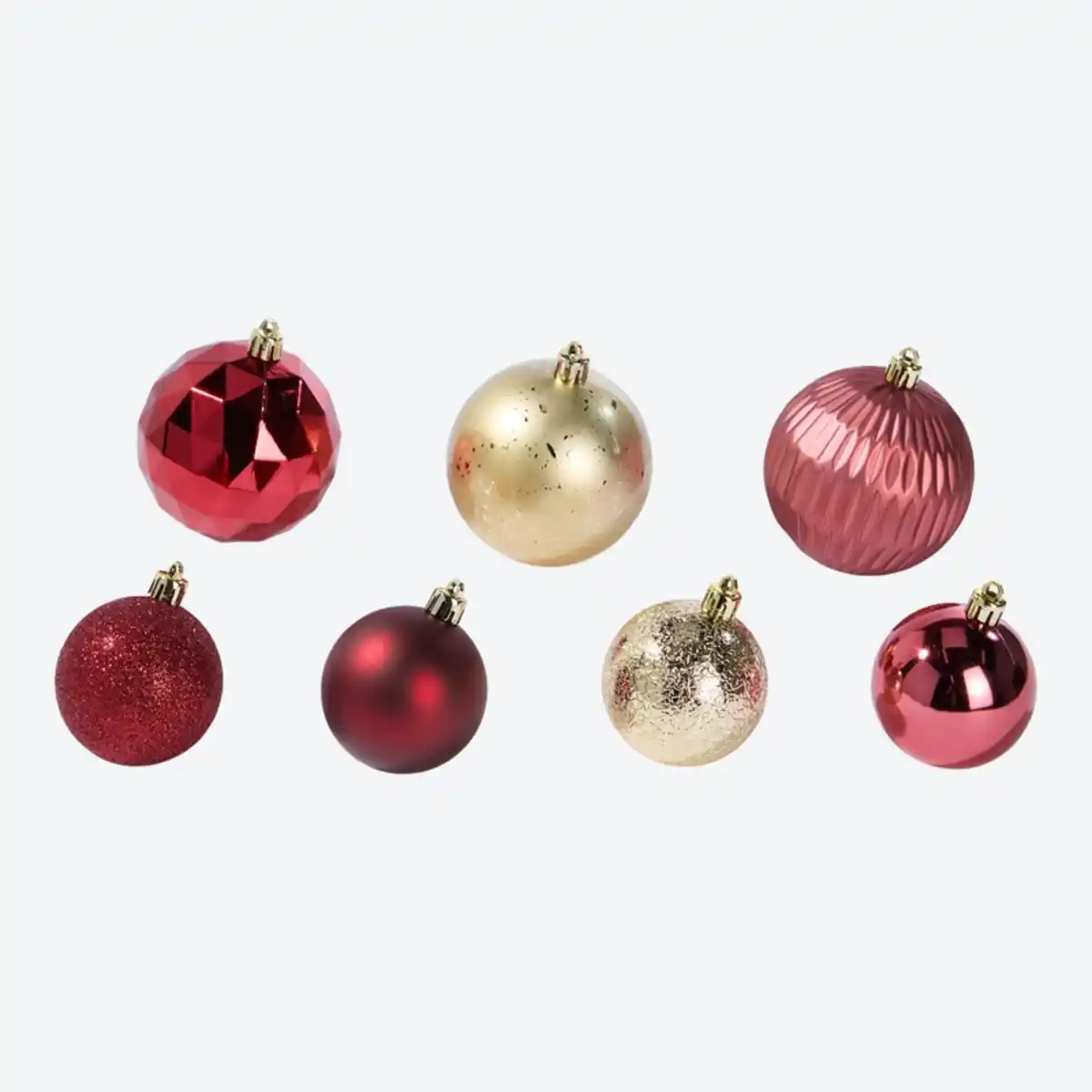 Bild 2 von Weihnachtskugel-Set, 41-teilig, Ø ca. 6/8 cm