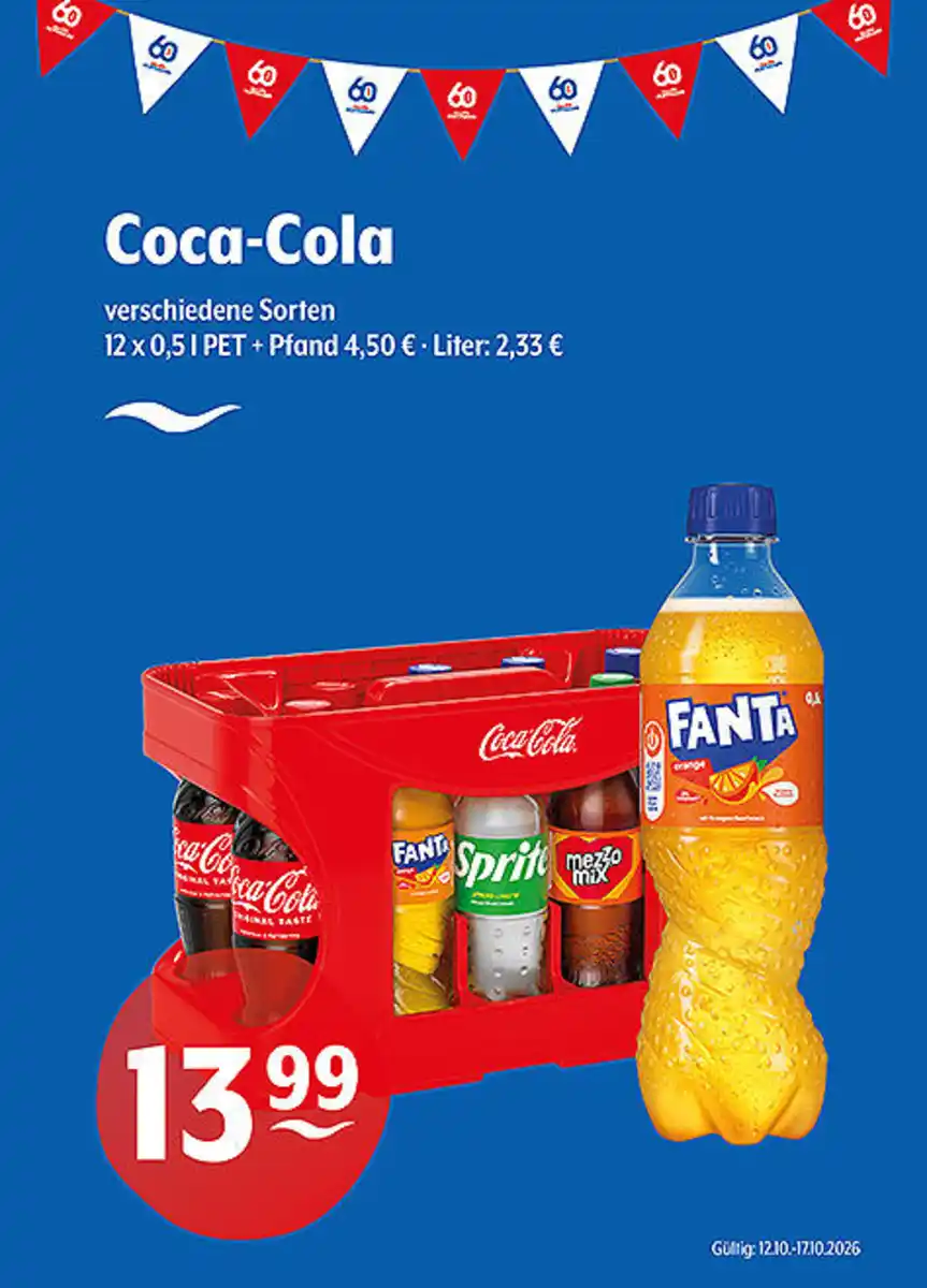 Bild 1 von Coca-Cola verschiedene Sorten
