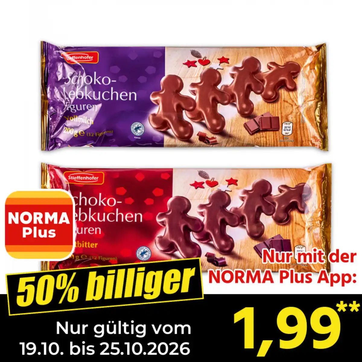 Bild 1 von Stieffenhofer Schoko-Lebkuchen Figuren