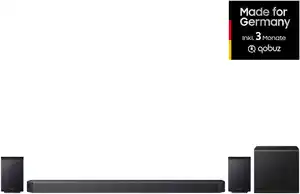 HW-Q935GH Soundbar + Subwoofer + Surround titan schwarz
