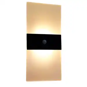 I-Glow Akku-LED-Sensorwandleuchte - Eckig