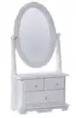 Bild 1 von MyFlair Kommode "Meridian" mit Spiegel, weiß antik