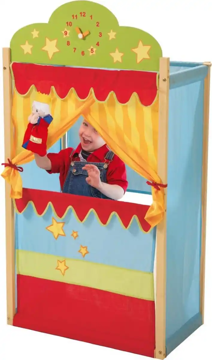 Bild 1 von roba® Kasperletheater (mit Holzgestell und Stoffbespannung)