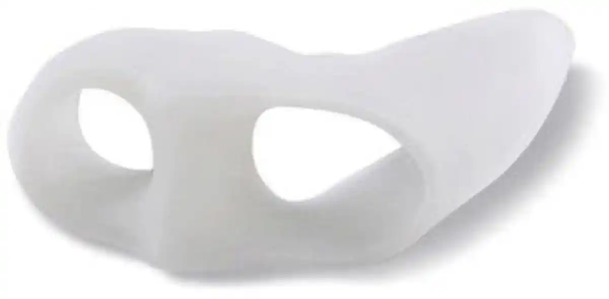 Bild 1 von Fußgut Fußpolster Gel-Duo-Ring, Gelpolster, Ballenpolster, Set 2-tlg., Druckentlastung Ballen, Zehentrenner, Zehenfixierung