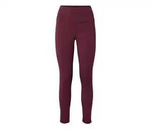 Thermo-Sportleggings, weinrot