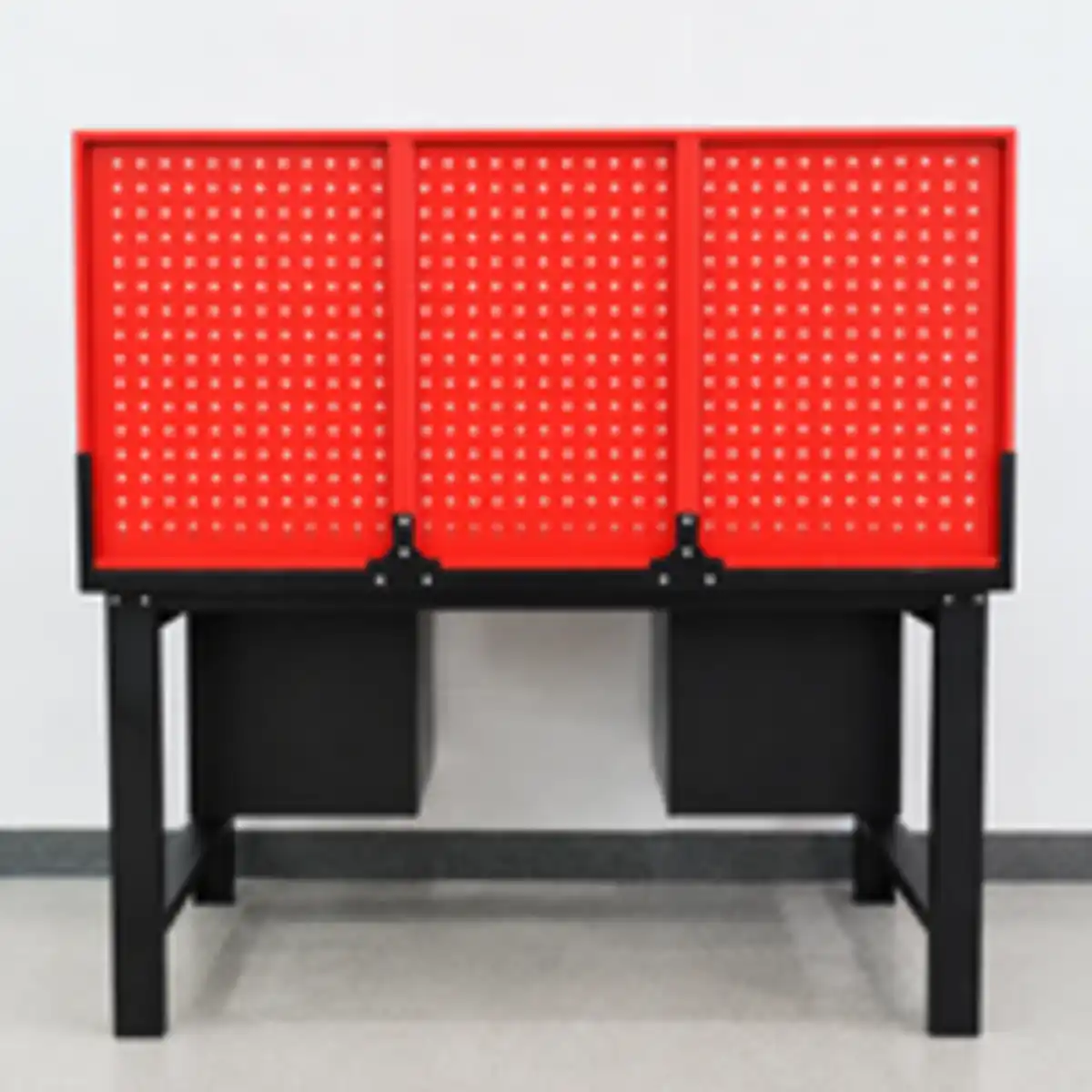 Bild 4 von Tech-Craft Werkbank mit 3 Schubladen, 1 Tür und Lochrückwand, 150 x 75 x 80 cm