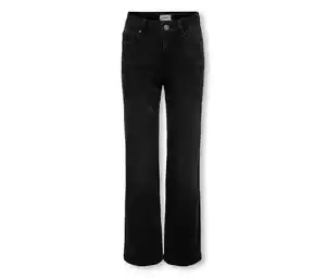 ONLY GIRLS Juicy Wide Jeans, schwarz