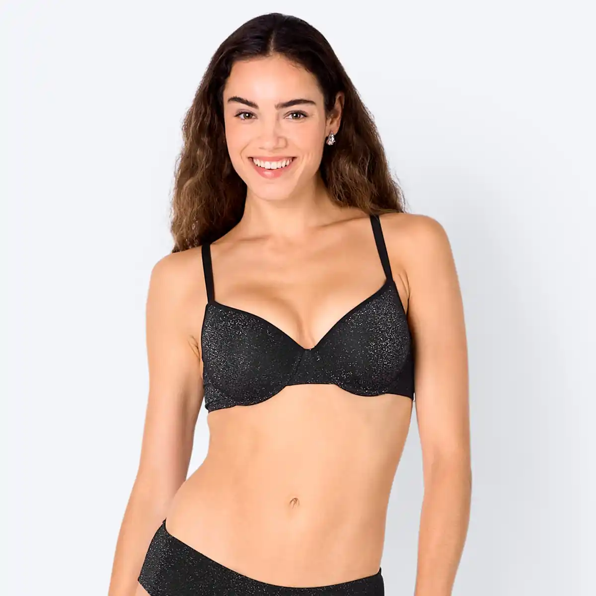 Bild 1 von Damen-Bügel-BH mit Glitzer, NKD-ALINA