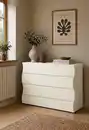 Bild 1 von Home affaire Kommode, Onda, 89cm breit, Kaschmir matt, mit 4 Schubladen, Made in Italy