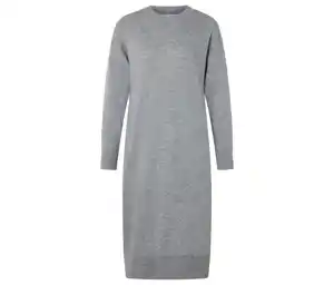 Strickkleid mit Cashmere, grau