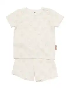 Miffy Baby-Kurz-Pyjama beige