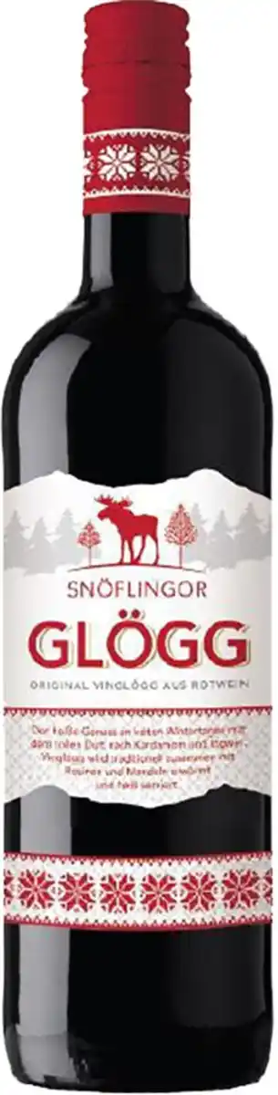 Bild 1 von Glögg Glühwein Snöflingor rot 0,75 l
