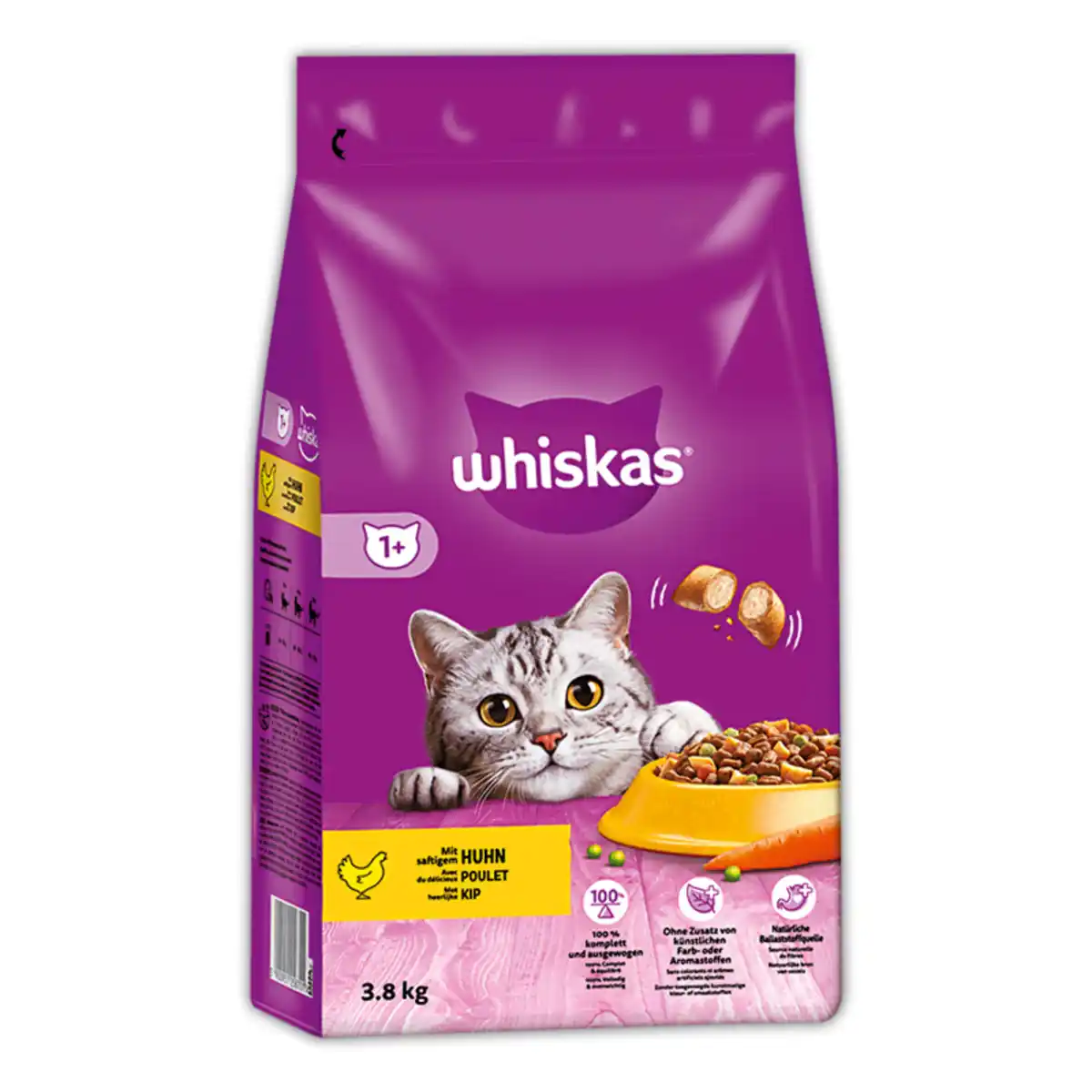 Bild 1 von Whiskas Katzen-Trockenfutter
