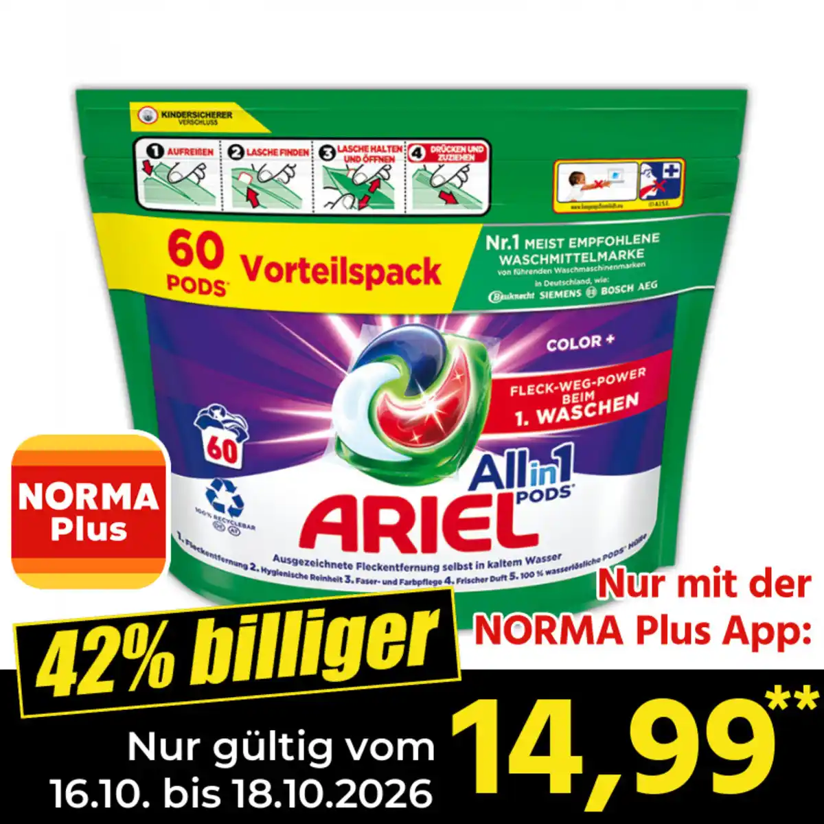Bild 1 von Ariel All-in-1 Pods