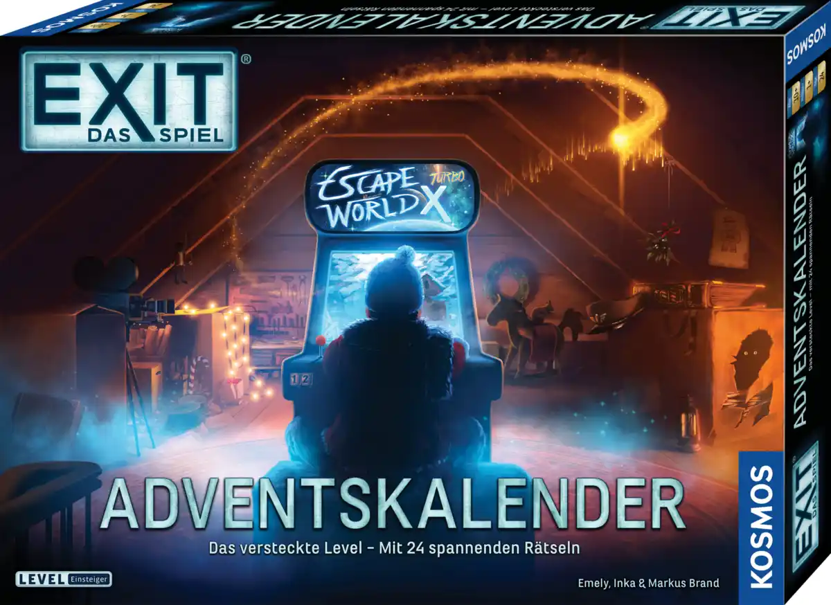 Bild 1 von Kosmos EXIT - Das Spiel: Das versteckte Level Adventskalender 2026