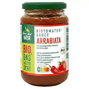 NUR NUR NATUR Bio-Tomatensauce 325 ml, Arrabiata