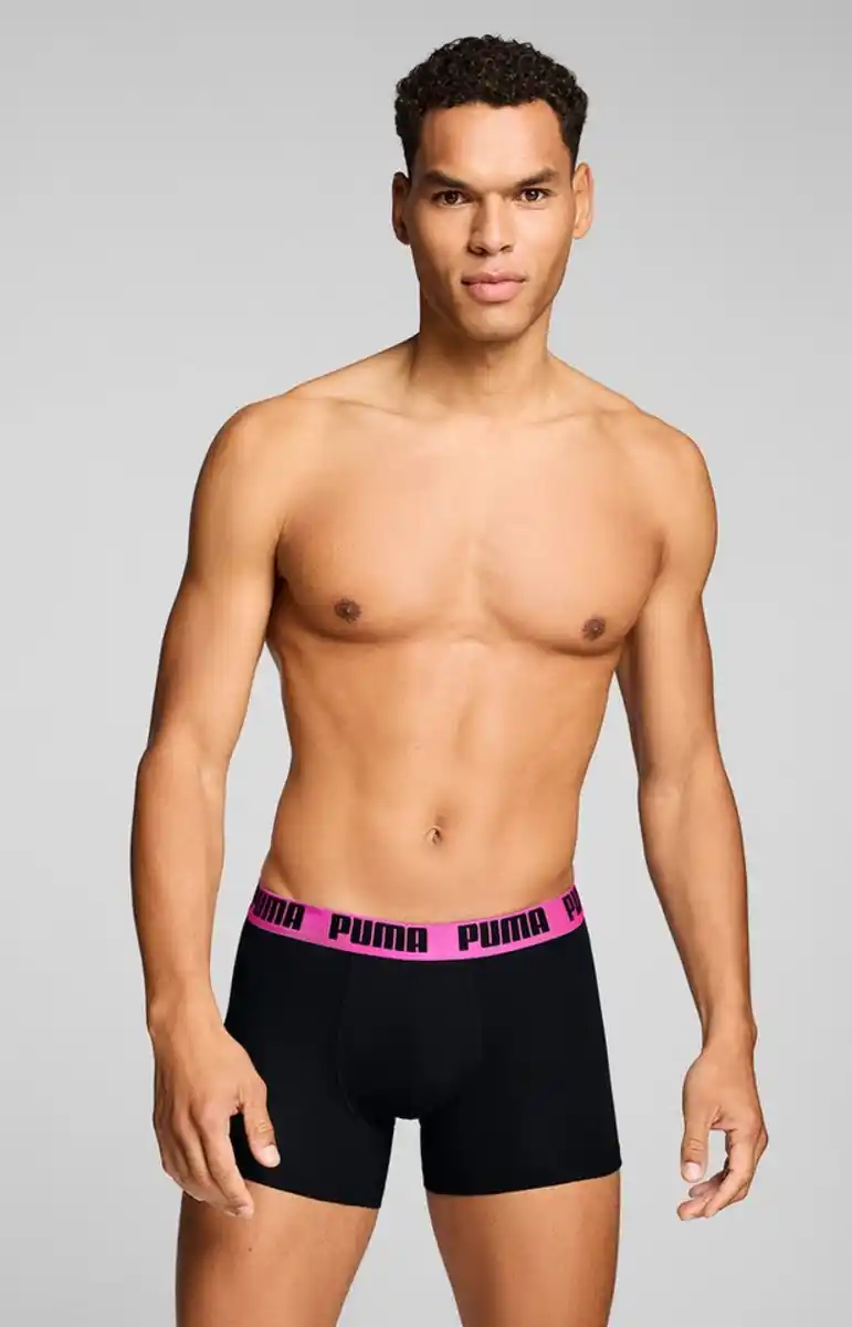 Bild 1 von PUMA Boxershorts PUMA MEN EVERYDAY BASIC BOXERS 2P (Packung, 2er Pack) mit Puma Webbund