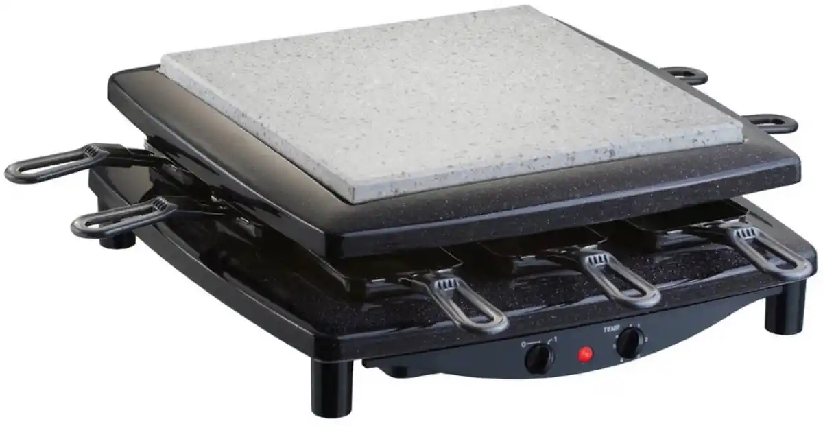 Bild 1 von Steba Raclette RC 3 plus, 8 Raclettepfännchen, 1450 W