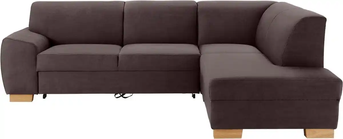 Bild 1 von DOMO collection Ecksofa Incanto kubische Formensprache, Breite 260cm, komfortabel, L-Form, ohne Bettfunktion, Struktur weich