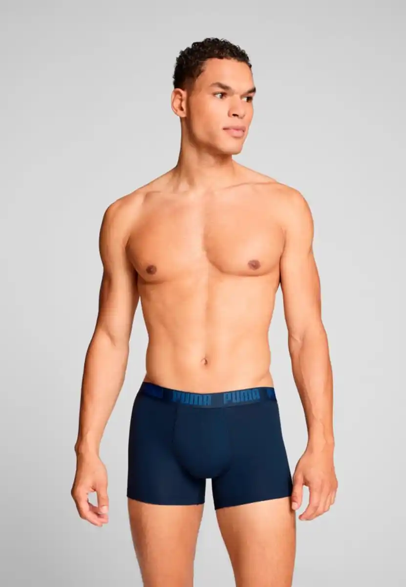 Bild 1 von PUMA Boxershorts PUMA MEN EVERYDAY BASIC BOXERS 2P (Packung, 2er Pack) mit Puma Webbund