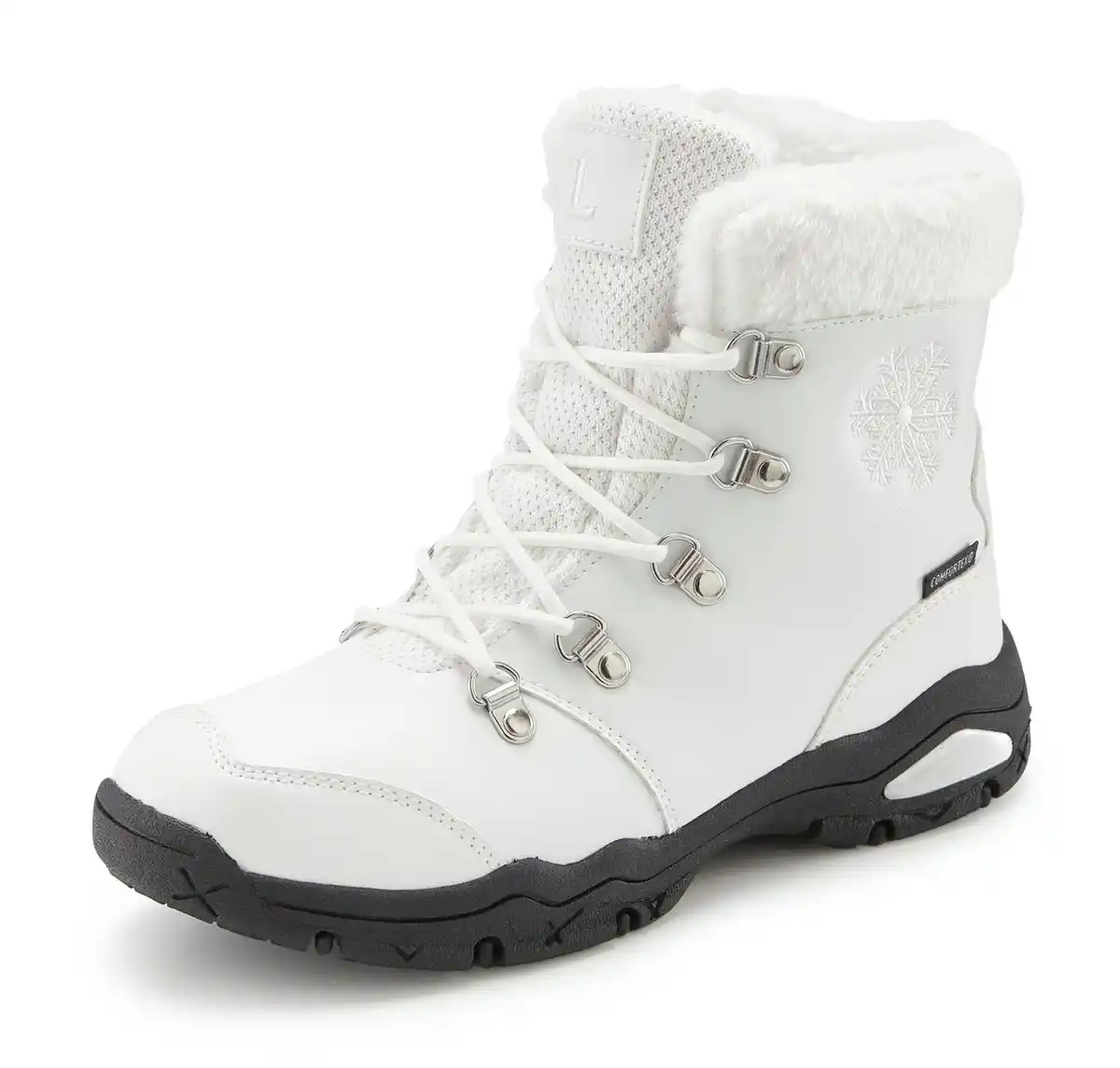 Bild 1 von LASCANA Winterboots, Outdoorstiefelette, Stiefel, Stiefelette, Schneestiefel Winterstiefelette mit wind-& wasserabweisender Tex-Membran