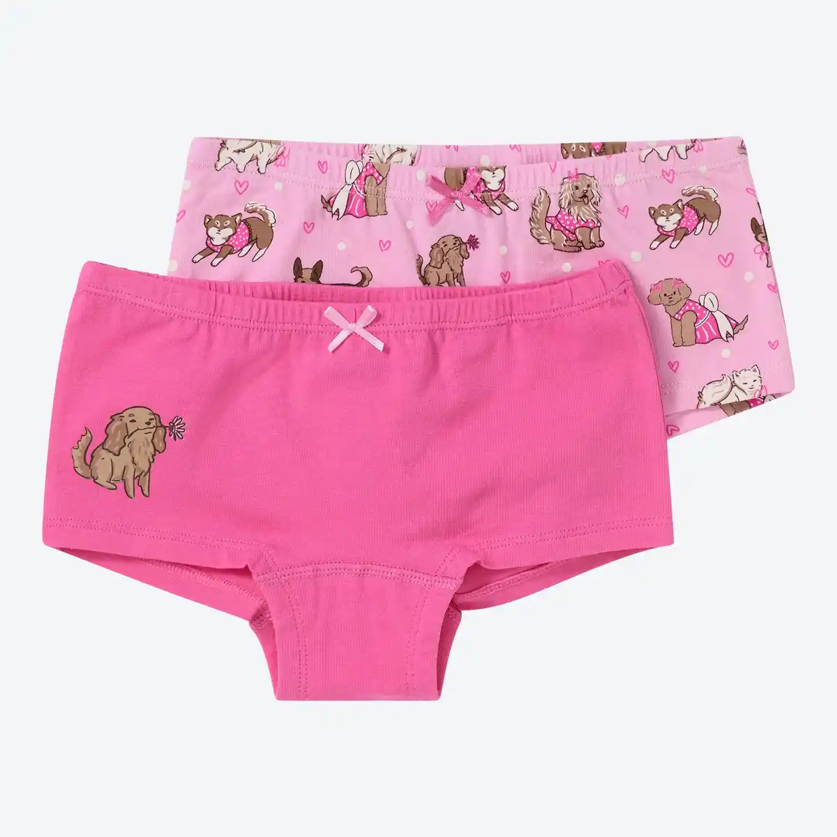 Bild 1 von Kinder-Mädchen-Panty aus Baumwolle, 2er-Pack