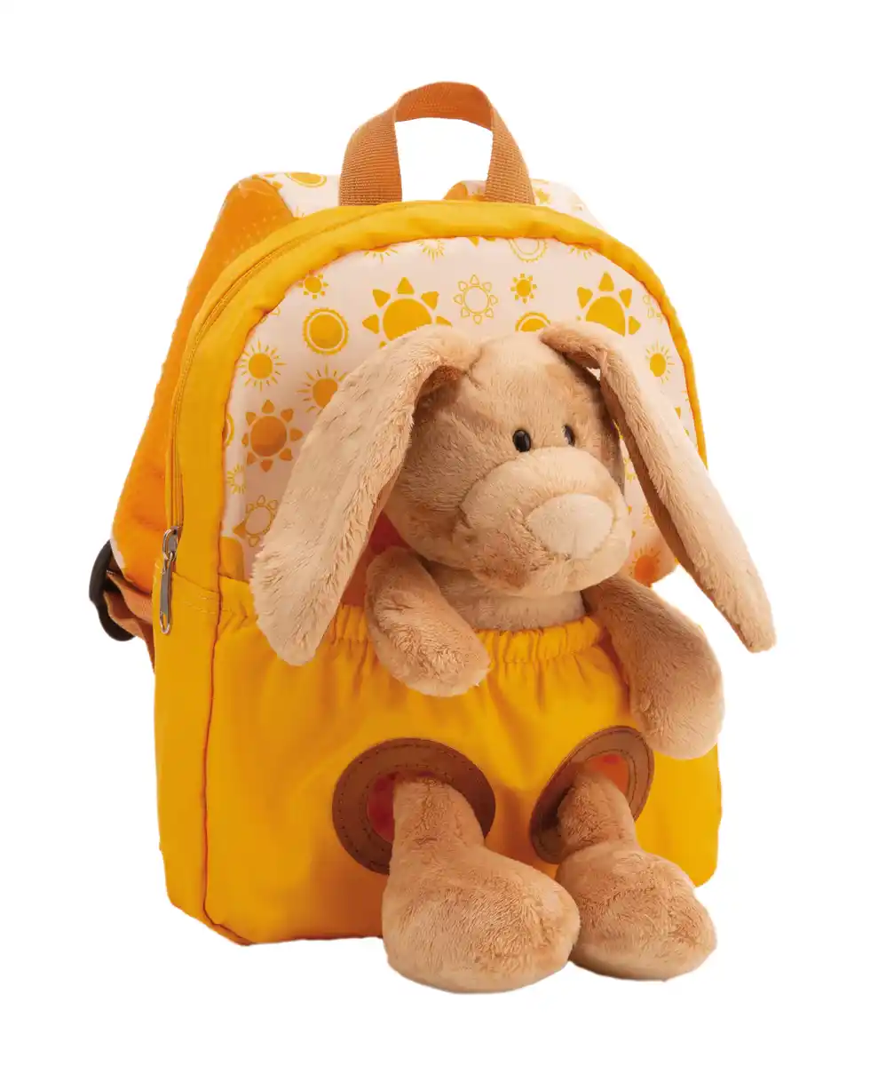Bild 1 von NICI Rucksack mit Plüschtier Hase 21x26cm, 1 Stk