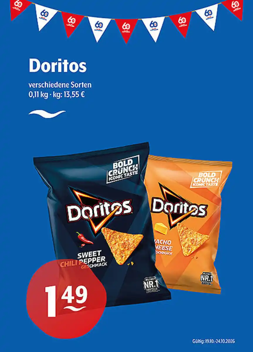Bild 1 von Doritos verschiedene Sorten