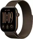 Bild 1 von Apple Watch Series 12 (46mm) GPS Smartwatch Alu mit Milanaise Armband S/M dunkelbronze/dunkelbronze