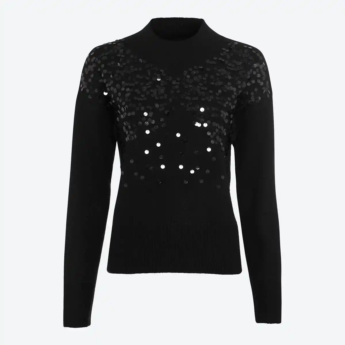 Bild 1 von Damen-Pullover mit Pailletten