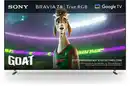 Bild 1 von BRAVIA 7M2 K-98XR75M2 248 cm (98") True RGB LED TV schwarz, 4K Ultra HD, Smart-TV, HDR-Wiedergabe, 120 Hz, Sprachsteuerung
