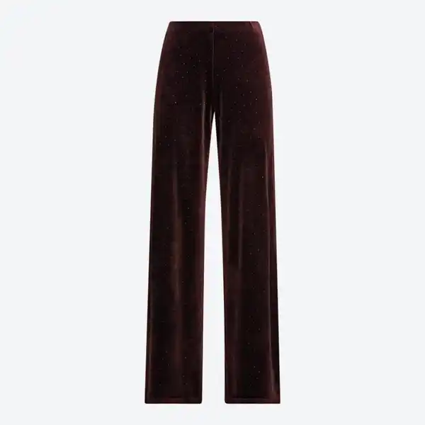 Bild 2 von Damen-Hose aus Samt mit elastischem Bund