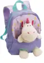 Bild 1 von NICI Rucksack mit Plüschtier Einhorn 21x26cm, 0 Lila