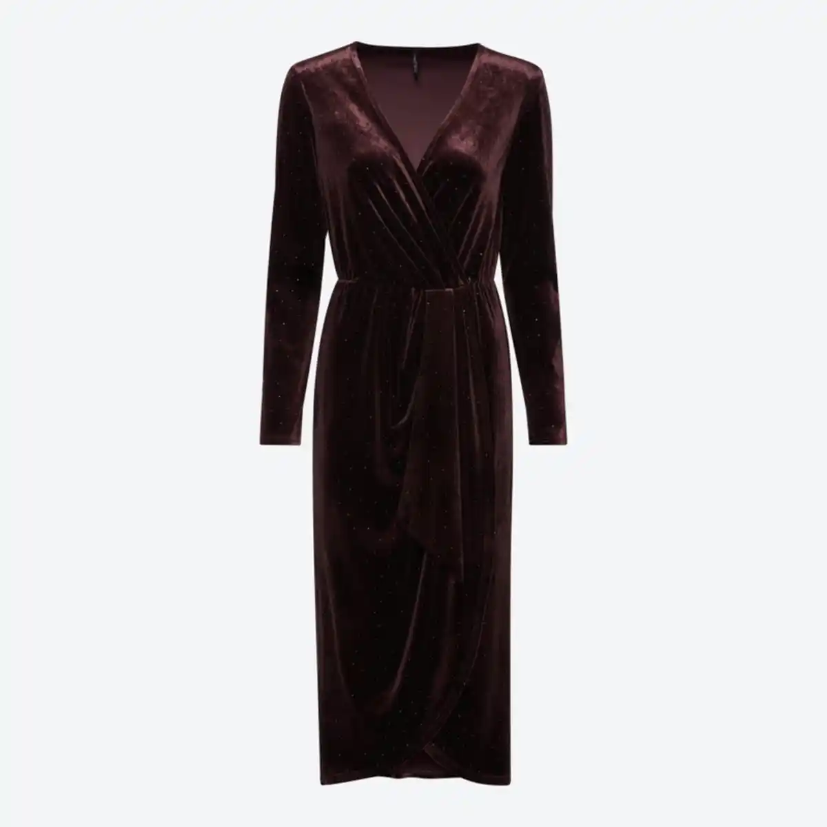 Bild 2 von Damen-Samtkleid mit Glitzersteinchen
