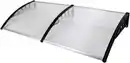 Bild 1 von HC Home & Living XXL Design-Vordach, aus Polycarbonat ca. 200 x 100 cm - Transparent