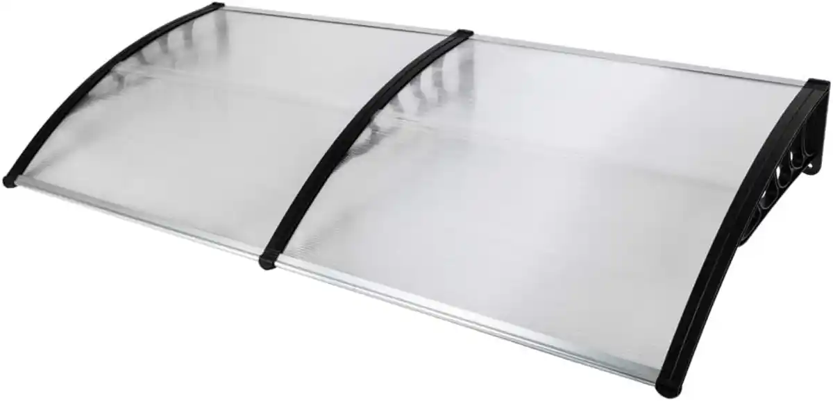 Bild 1 von HC Home & Living XXL Design-Vordach, aus Polycarbonat ca. 200 x 100 cm - Transparent