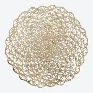 Rundes Deckchen aus Polychlorid, Ø ca. 38 cm
