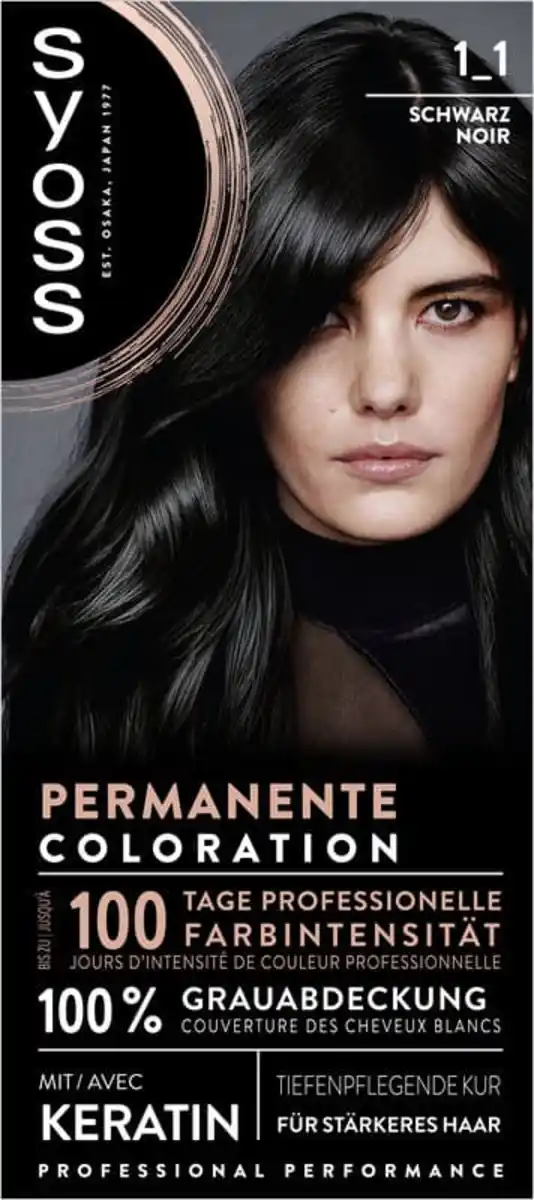 Bild 1 von SYOSS Permanente Coloration, 0 Schwarz