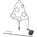 Bild 2 von Drehender Gartenstecker mit LED-Beleuchtung