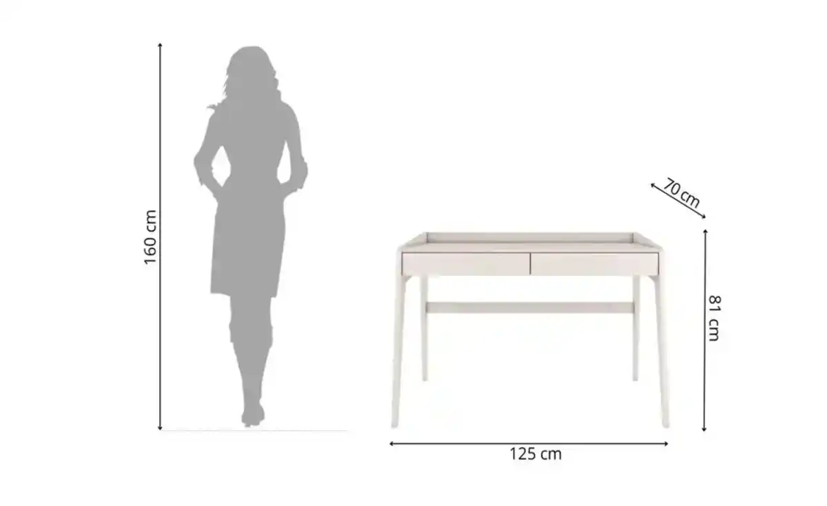 Bild 2 von Schreibtisch Lisa